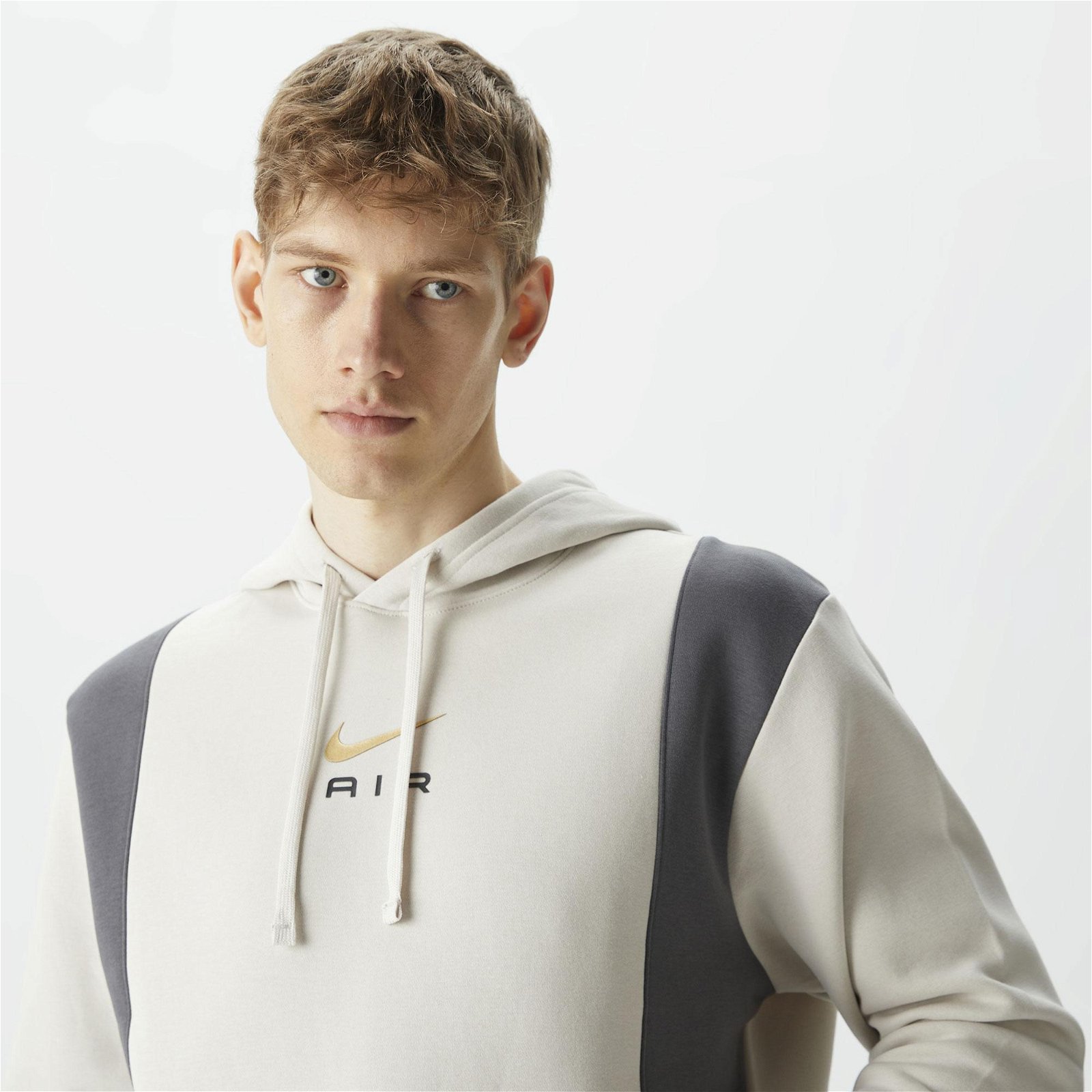 Nike Air Erkek Krem Rengi Sweatshirt