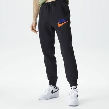  Nike Club Fleece Futura Erkek Siyah Eşofman Altı