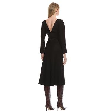 Marais Studio Kadın Sirana Siyah Jersey Elbise Siyah