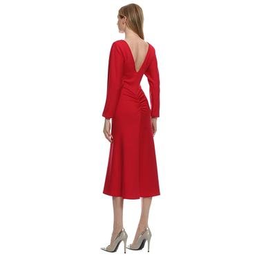  Marais Studio Kadın Sirana Red Jersey Elbise Kırmızı