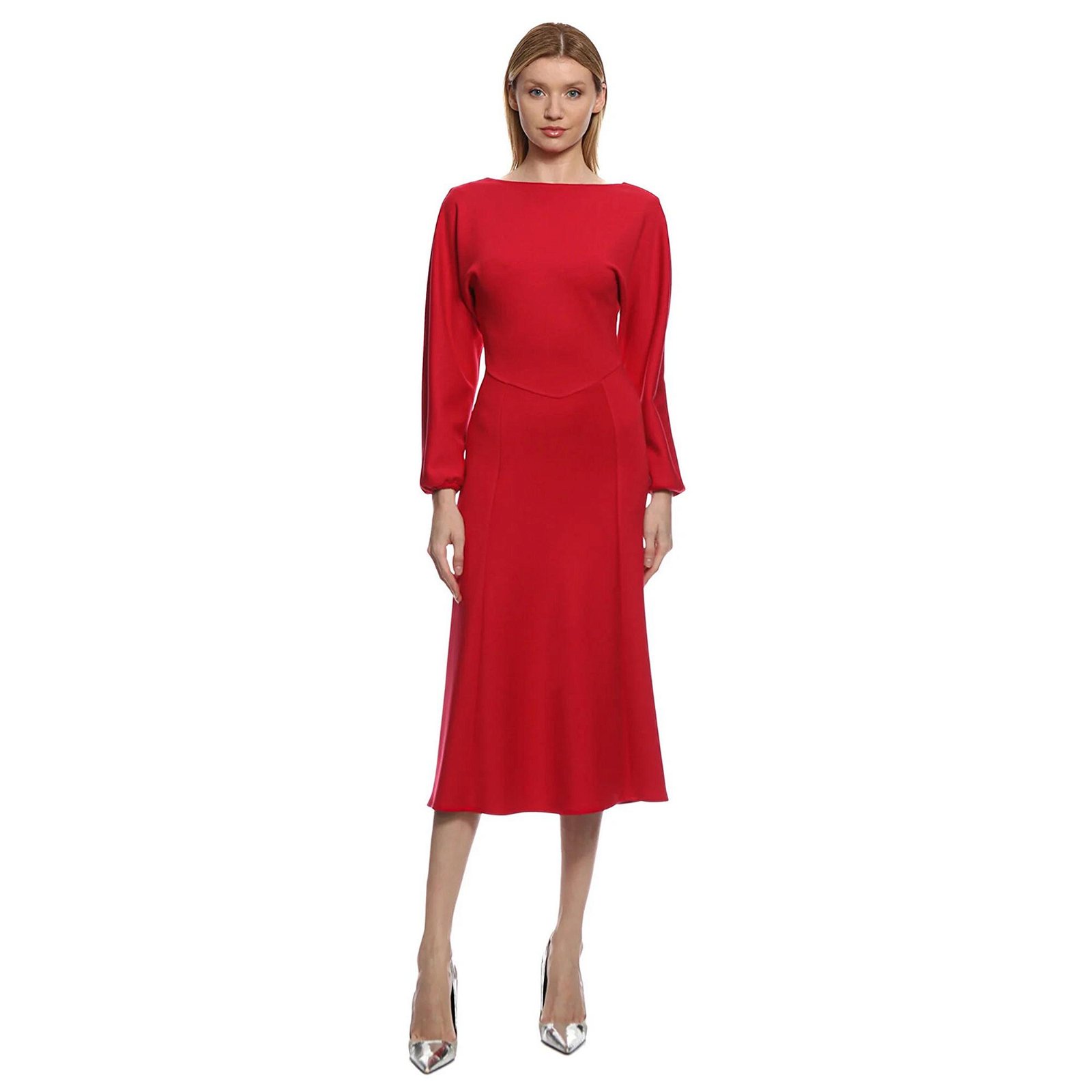 Marais Studio Kadın Sirana Red Jersey Elbise Kırmızı