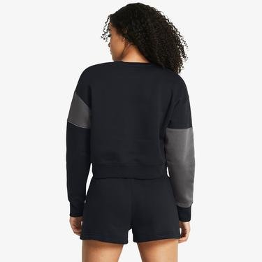  Under Armour Essential Fleece Kadın Siyah Sweatshirt