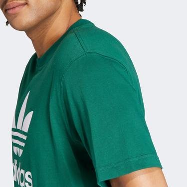  adidas Trefoil  Erkek Yeşil T-Shirt