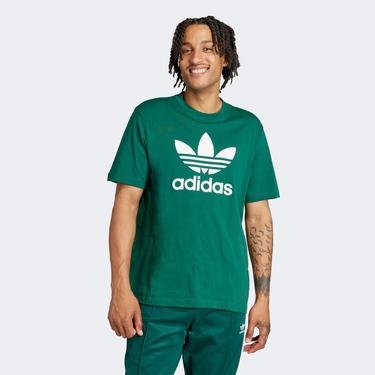  adidas Trefoil  Erkek Yeşil T-Shirt
