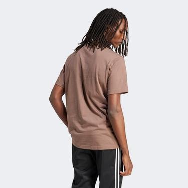  adidas Essential Erkek Kahverengi T-Shirt