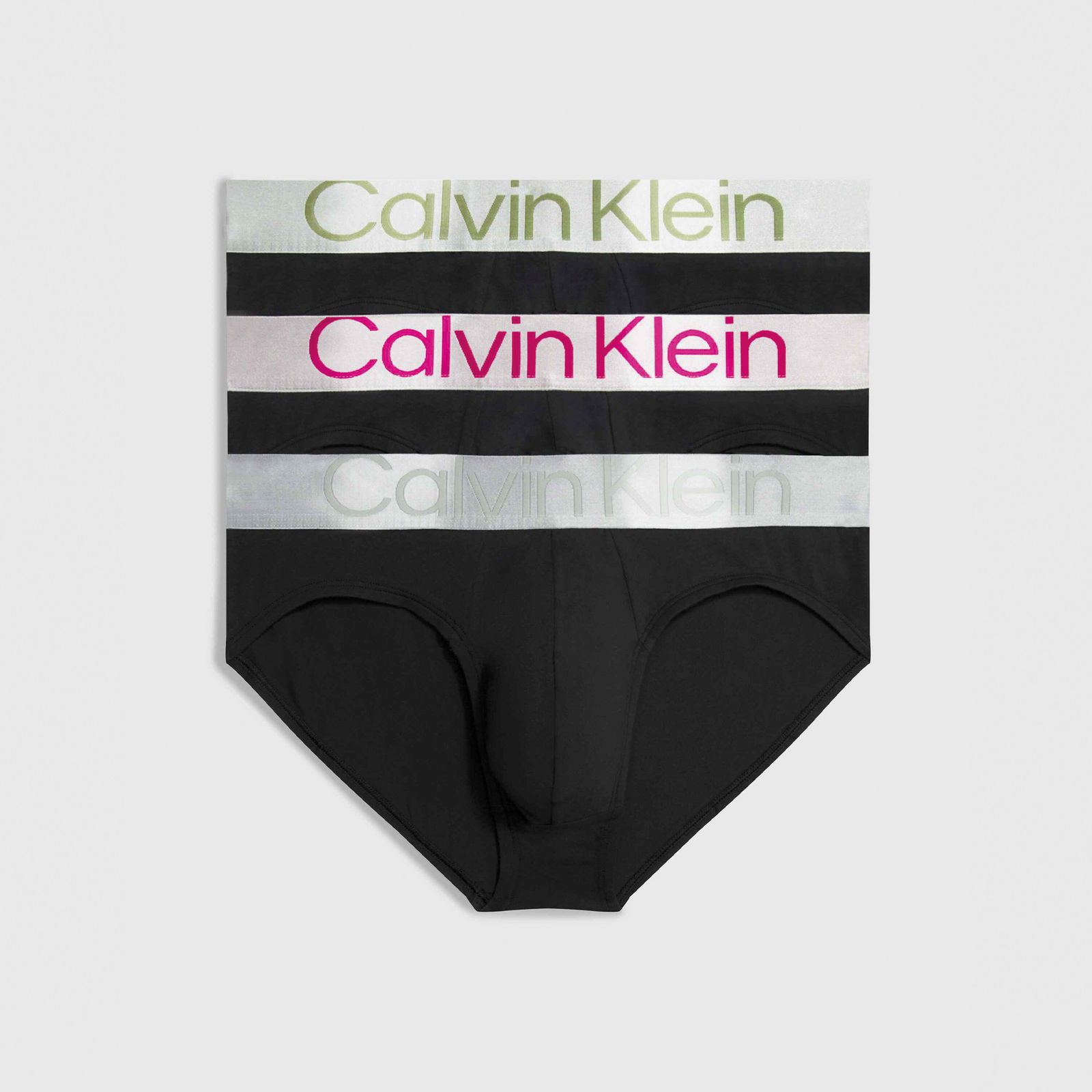 Calvin Klein Hip Brief 3'lü Erkek Siyah Boxer