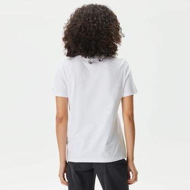  Tommy Hilfiger Reg Kadın Beyaz T-Shirt