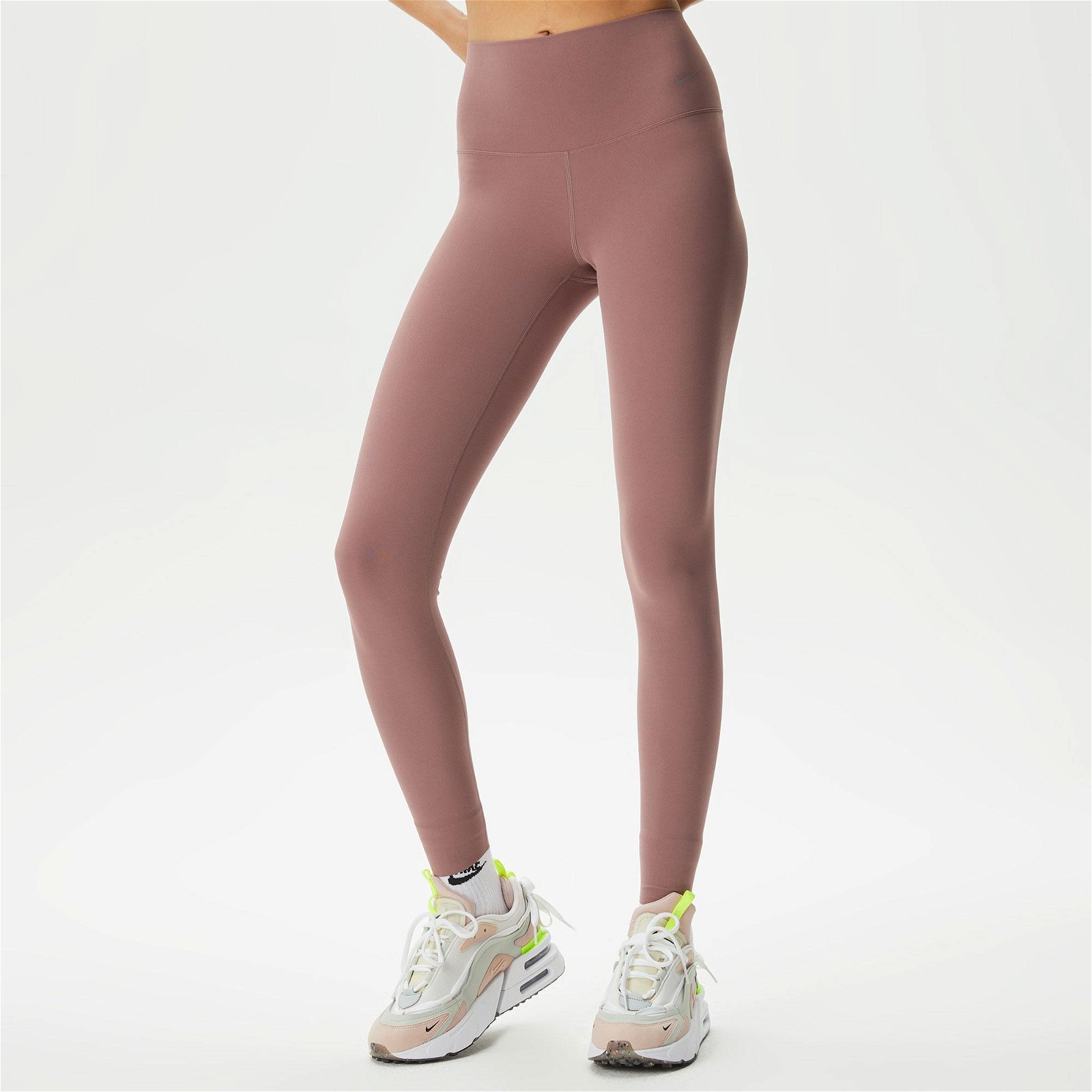 Nike Dri-Fit Zenvy High Rise Kadın Pembe Tayt
