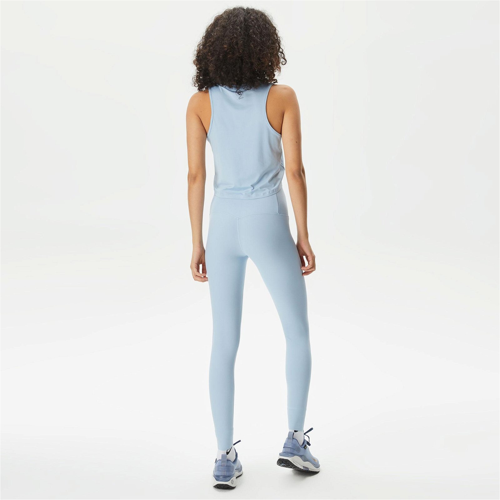 Nike Dri-Fit Zenvy High Rise Kadın Mavi Tayt