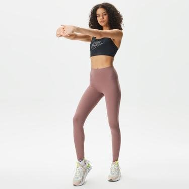  Nike Swoosh Medium Support Futura Kadın Siyah Bra