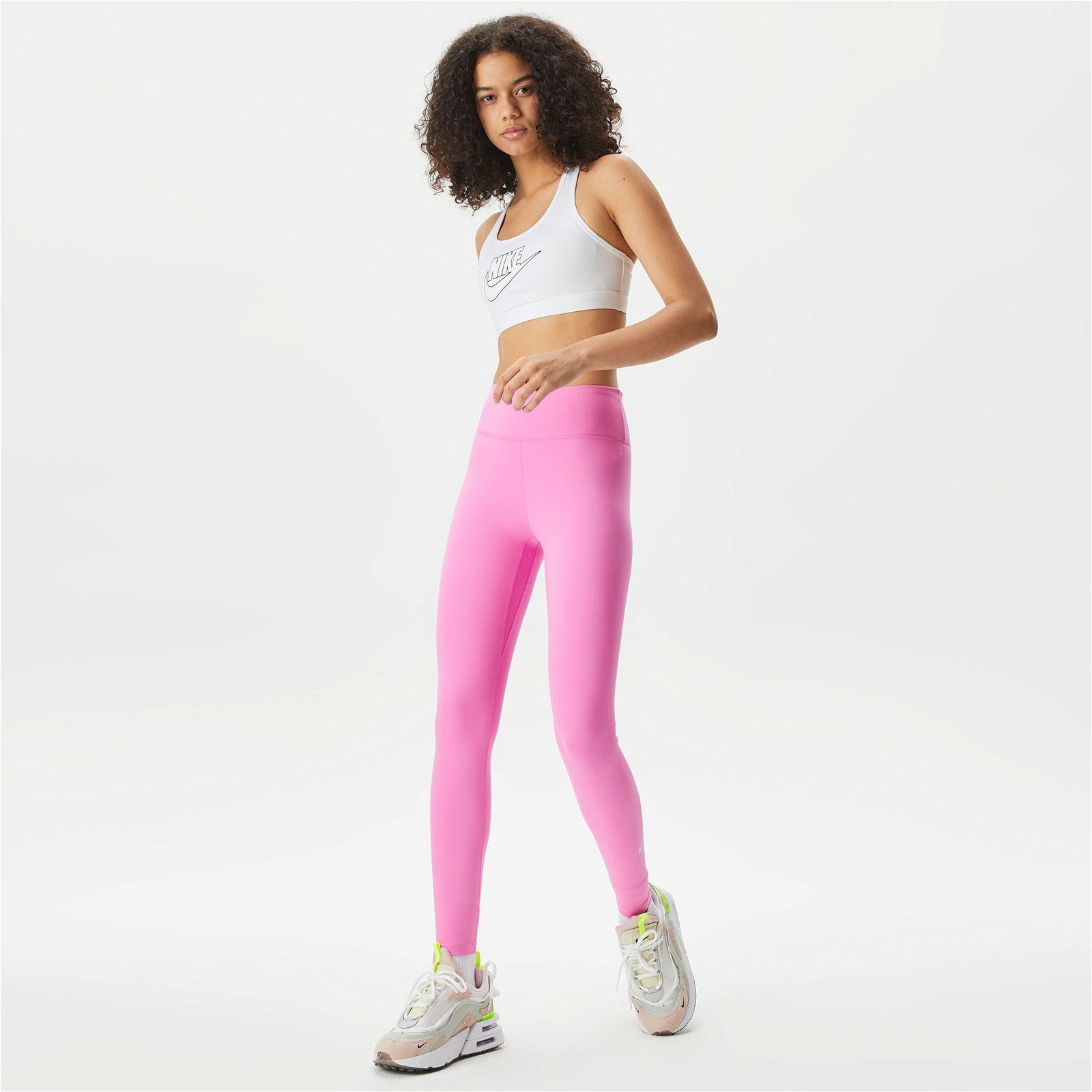 Nike One Dri-Fit Kadın Pembe Tayt