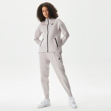  Nike Sportswear Tech Fleece Windrunner Kadın Lila Sweatshirt