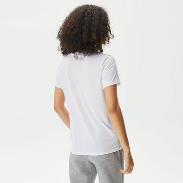  Nike Dri-Fit Graphic Kadın Beyaz  T-Shirt
