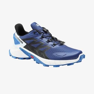  Salomon Supercross 4 Erkek Mavi Koşu Ayakkabısı
