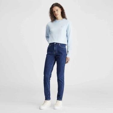  Calvin Klein Jeans Kadın Mavi Jean