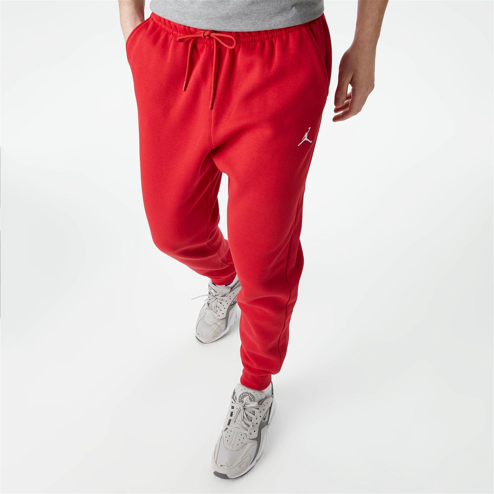 Jordan Essentials Fleece Erkek Kırmızı Eşofman Altı