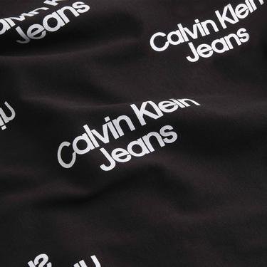  Calvin Klein Jeans Black & White Erkek Siyah T-Shirt