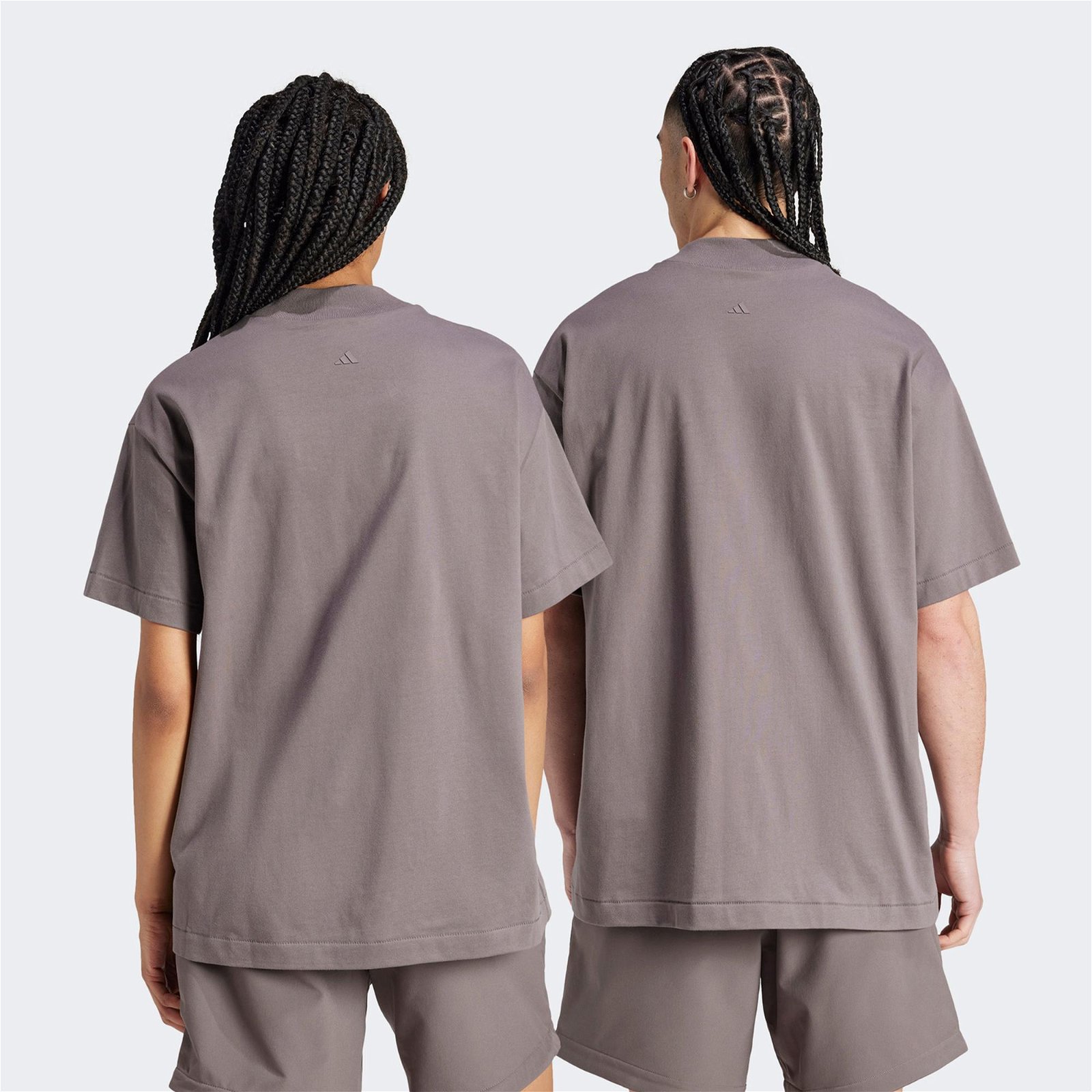 adidas One Ctn Jer T Unisex Kahverengi T-Shirt
