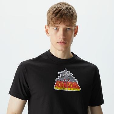  The Hundreds Mecha Bomb Erkek Siyah T-Shirt