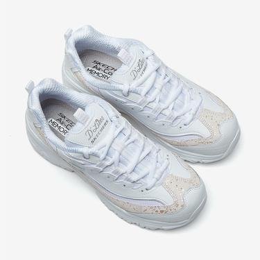  Skechers D'Lites-Luminous Range Kadın Beyaz Spor Ayakkabı