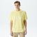 Lacoste Erkek Oversize Fit Bisiklet Yaka Baskılı Sarı T-Shirt