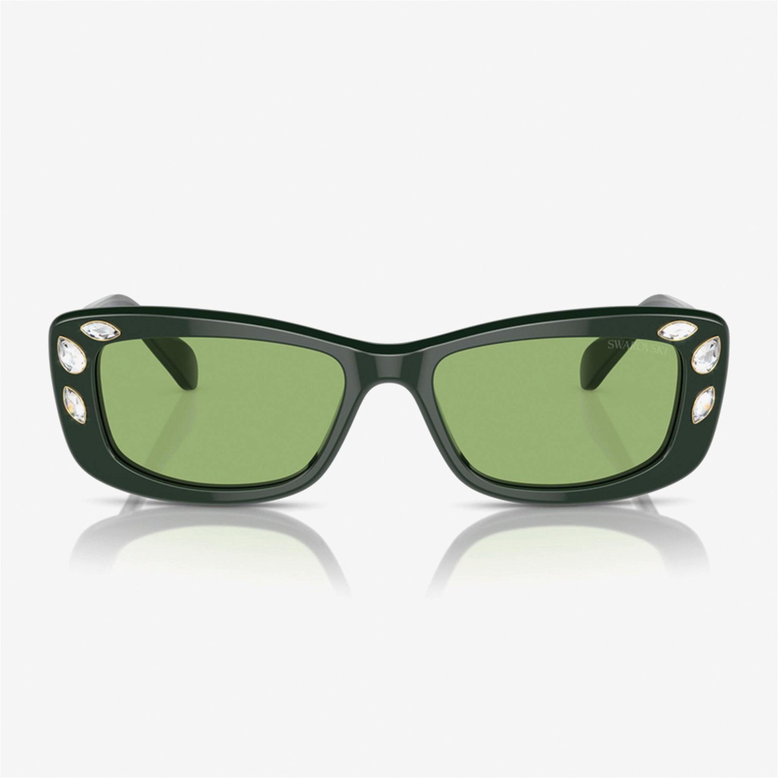 Swarovski 0SK6008 Acetate Kadın Yeşil Güneş Gözlüğü