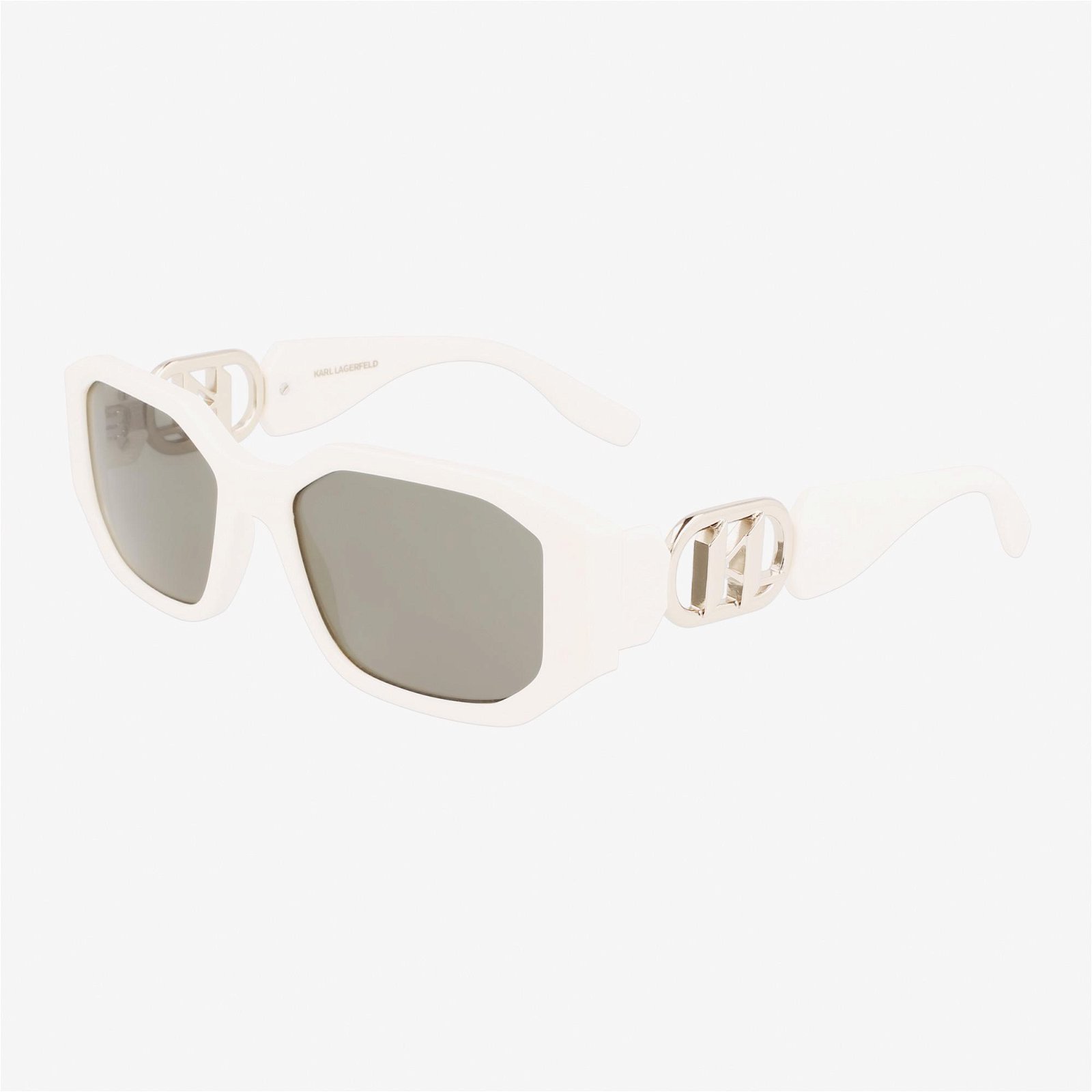 Karl Lagerfeld Kadın Beyaz Güneş Gözlüğü