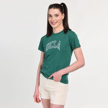  Ucla Angela Kadın Yeşil T-Shirt