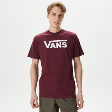  Vans Classic Erkek Bordo T-Shirt