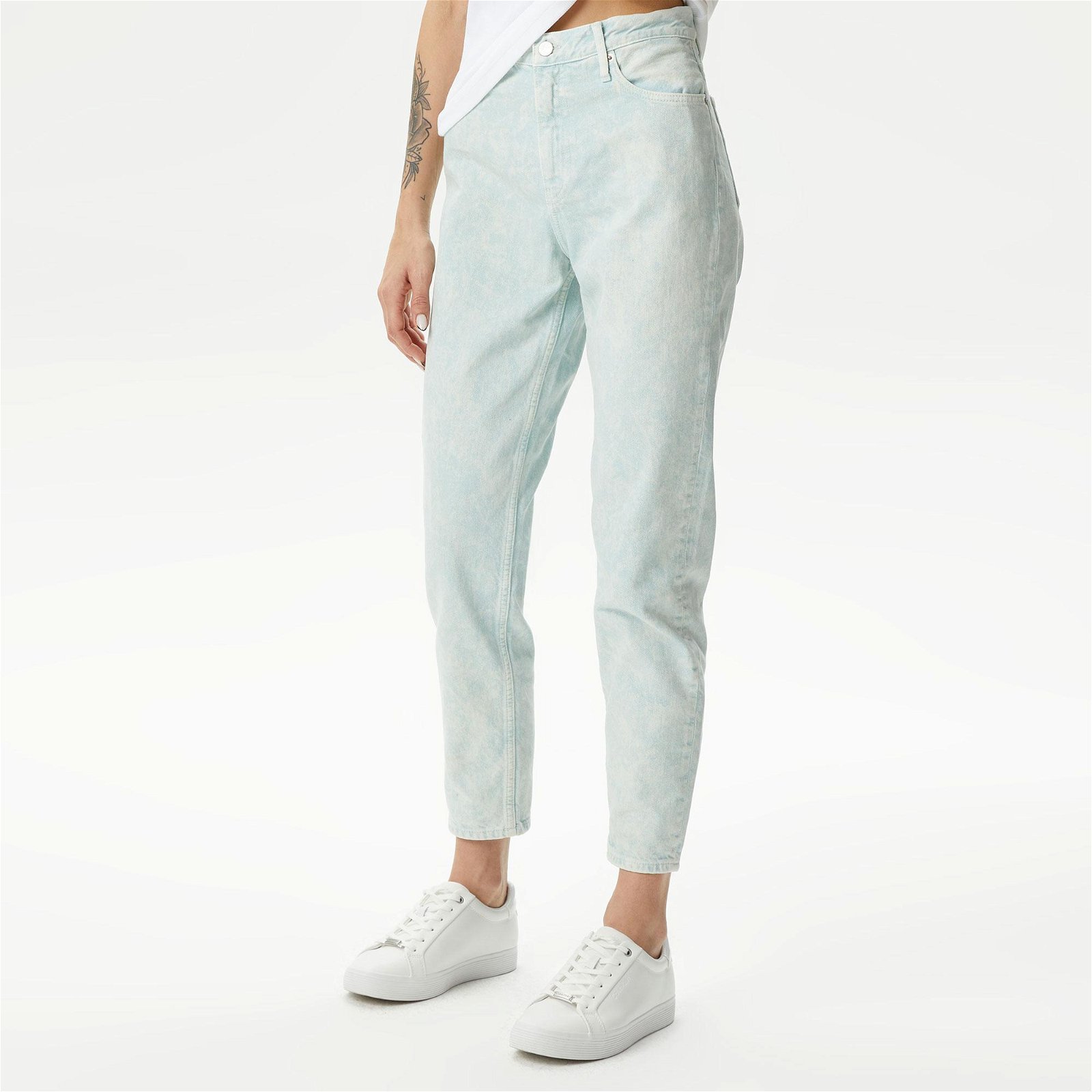 Calvin Klein Jeans Kadın Mavi Jean