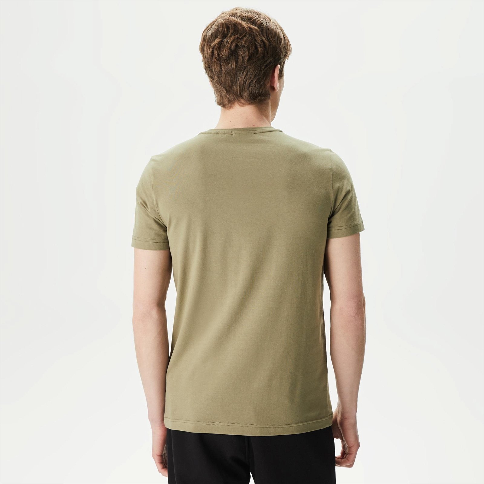 Calvin Klein Essentials Erkek Yeşil T-Shirt