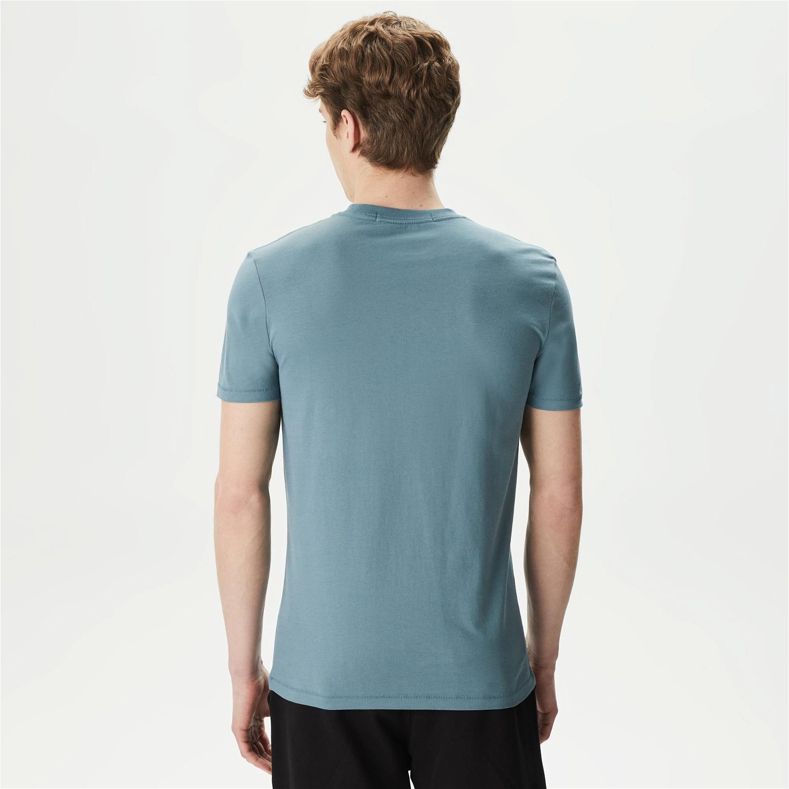 Calvin Klein Jeans Core Essentials Erkek Mavi T-Shirt