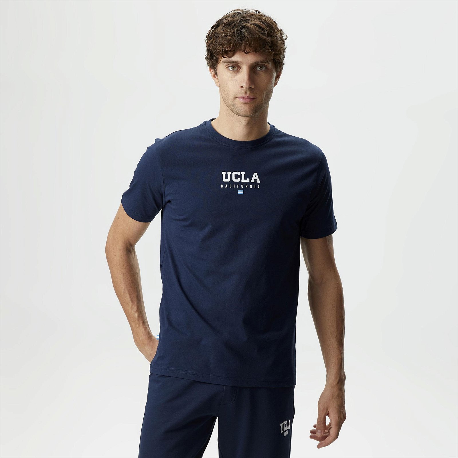 Ucla Sherman Erkek Lacivert T-Shirt
