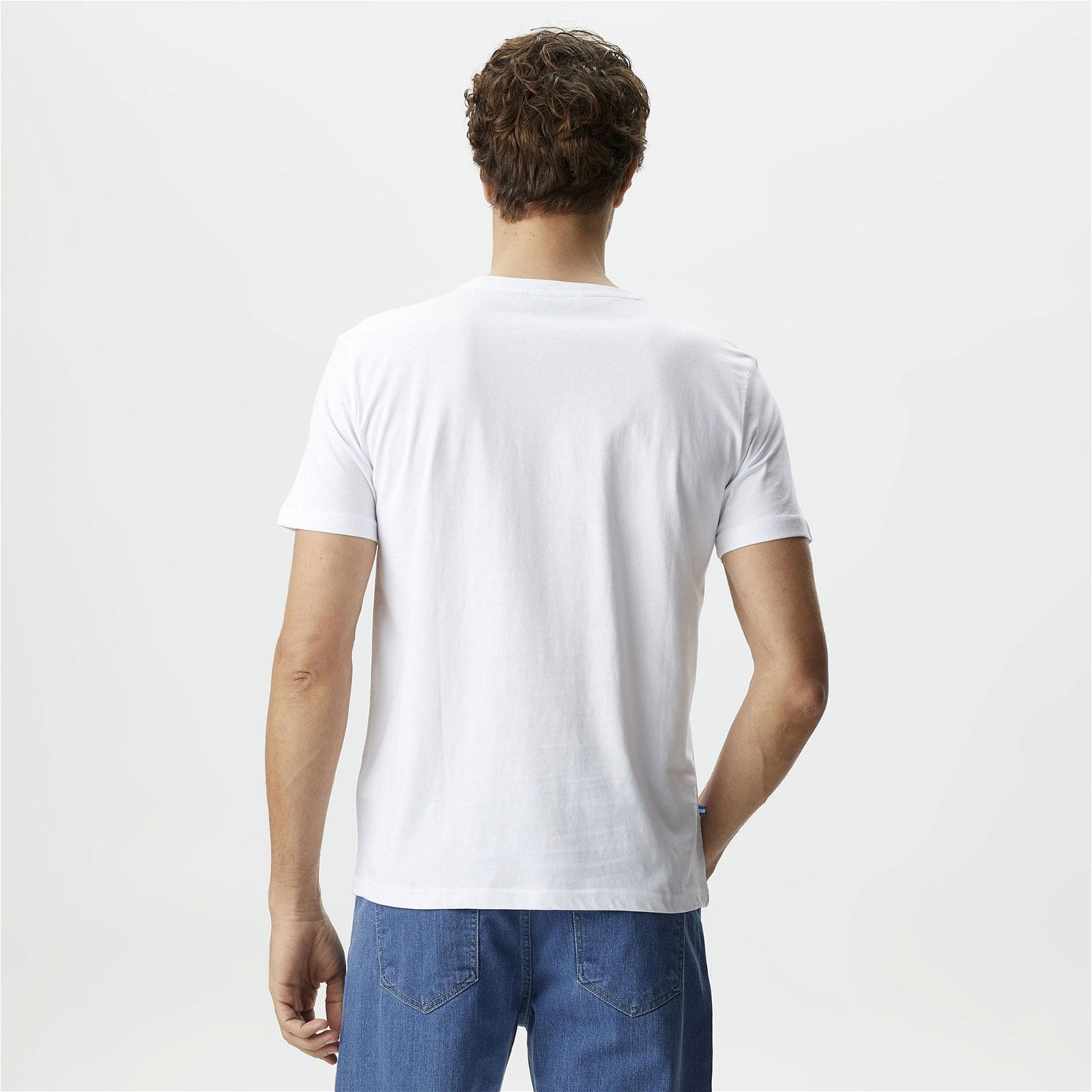 Ucla Sherman Erkek Beyaz T-Shirt