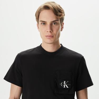  Calvin Klein Jeans Senses Erkek Siyah T-Shirt