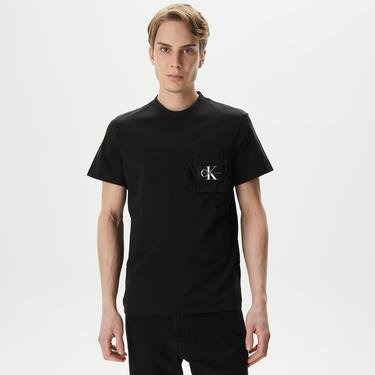  Calvin Klein Jeans Senses Erkek Siyah T-Shirt