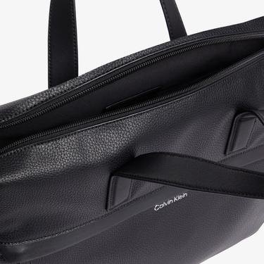  Calvin Klein Must Erkek Siyah Laptop Çantası