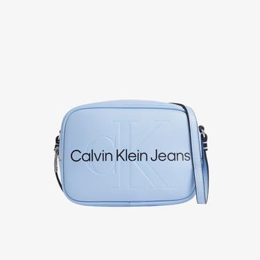  Calvin Klein Jeans Sculpted New Kadın Mavi Omuz Çantası