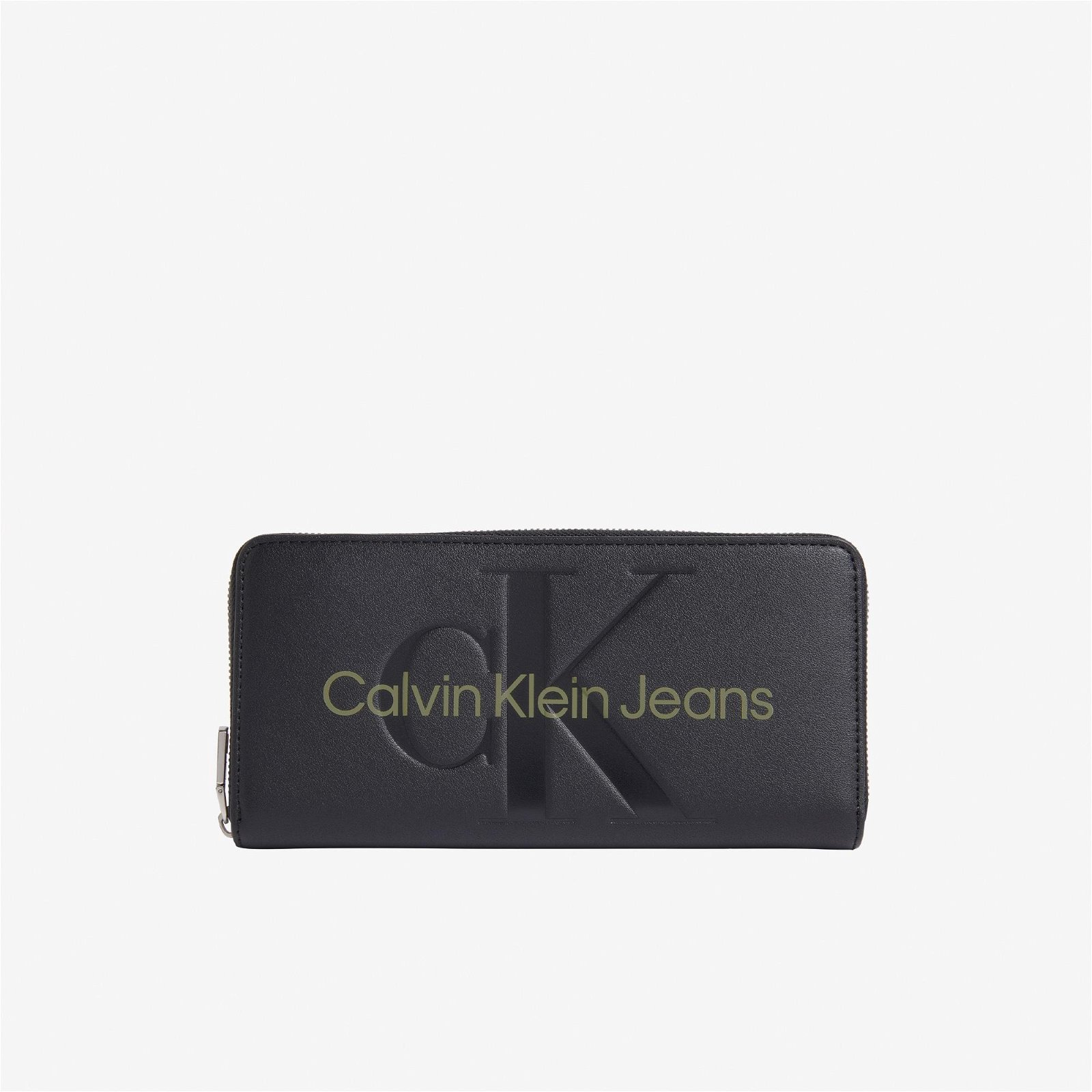 Calvin Klein Jeans Sculpted Kadın Siyah Cüzdan