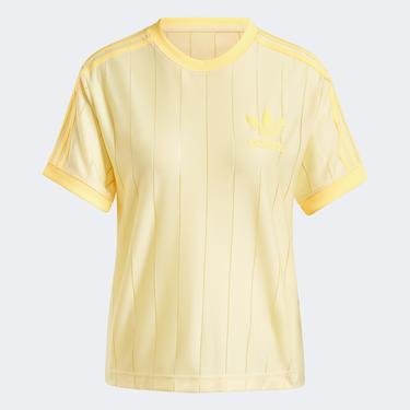  adidas 3-Stripes Kadın Sarı T-Shirt
