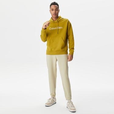  Calvin Klein New Essentials Erkek Sarı Sweatshirt