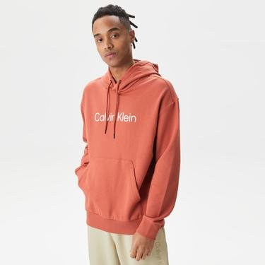  Calvin Klein New Essentials Erkek Turuncu Sweatshirt