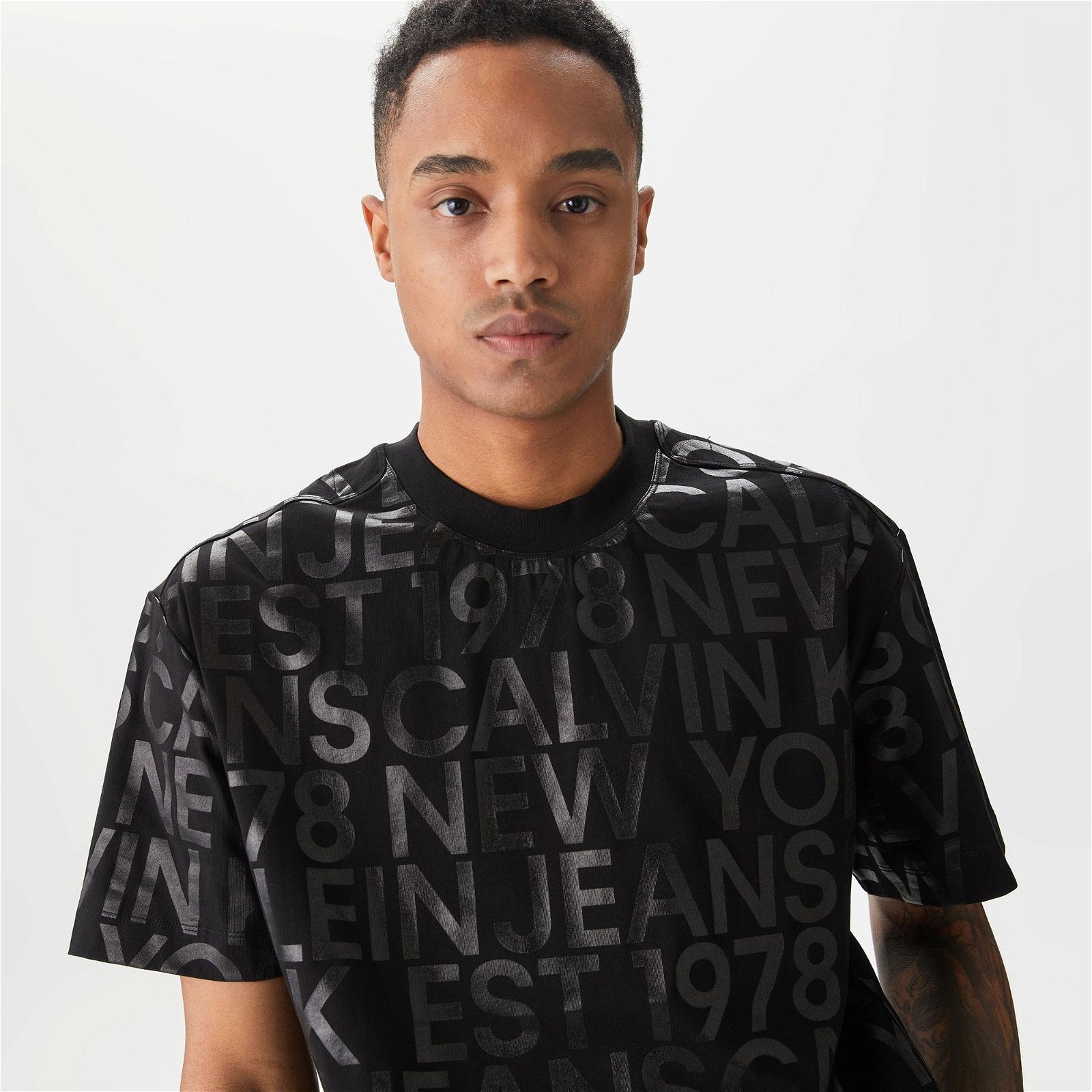 Calvin Klein Erkek Siyah Tshirt