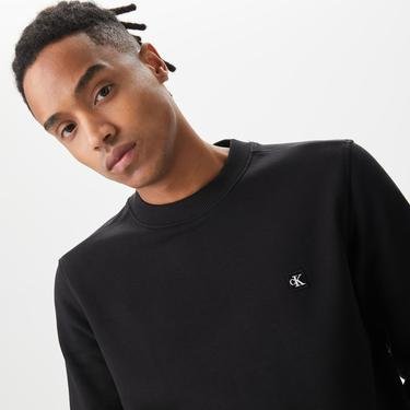  Calvin Klein Jeans Embro Badge Erkek Siyah T-Shirt