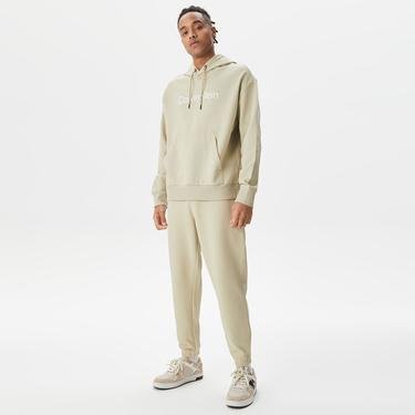  Calvin Klein New Essentials Erkek Bej Sweatshirt