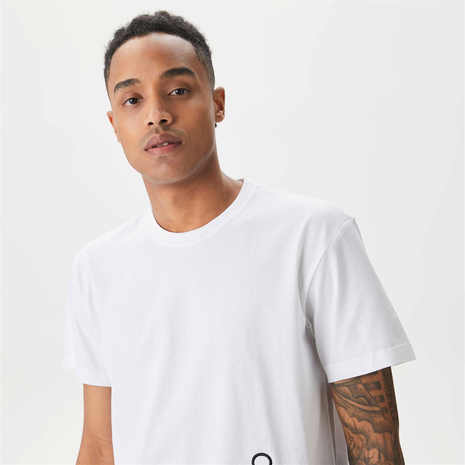 Calvin Klein Erkek Beyaz Tshirt