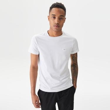  Calvin Klein Essentials Erkek Beyaz T-shirt