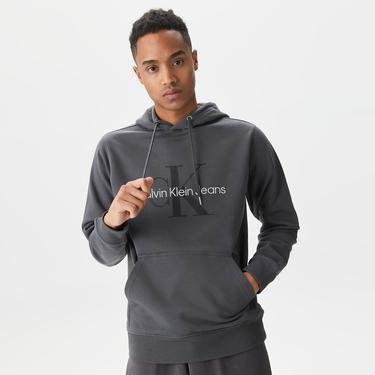  Calvin Klein Jeans Core Essentials Erkek Gri Sweatshirt