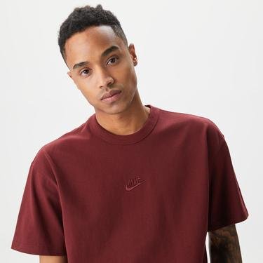  Nike Sportswear Premium Essentials Erkek Kırmızı T-Shirt