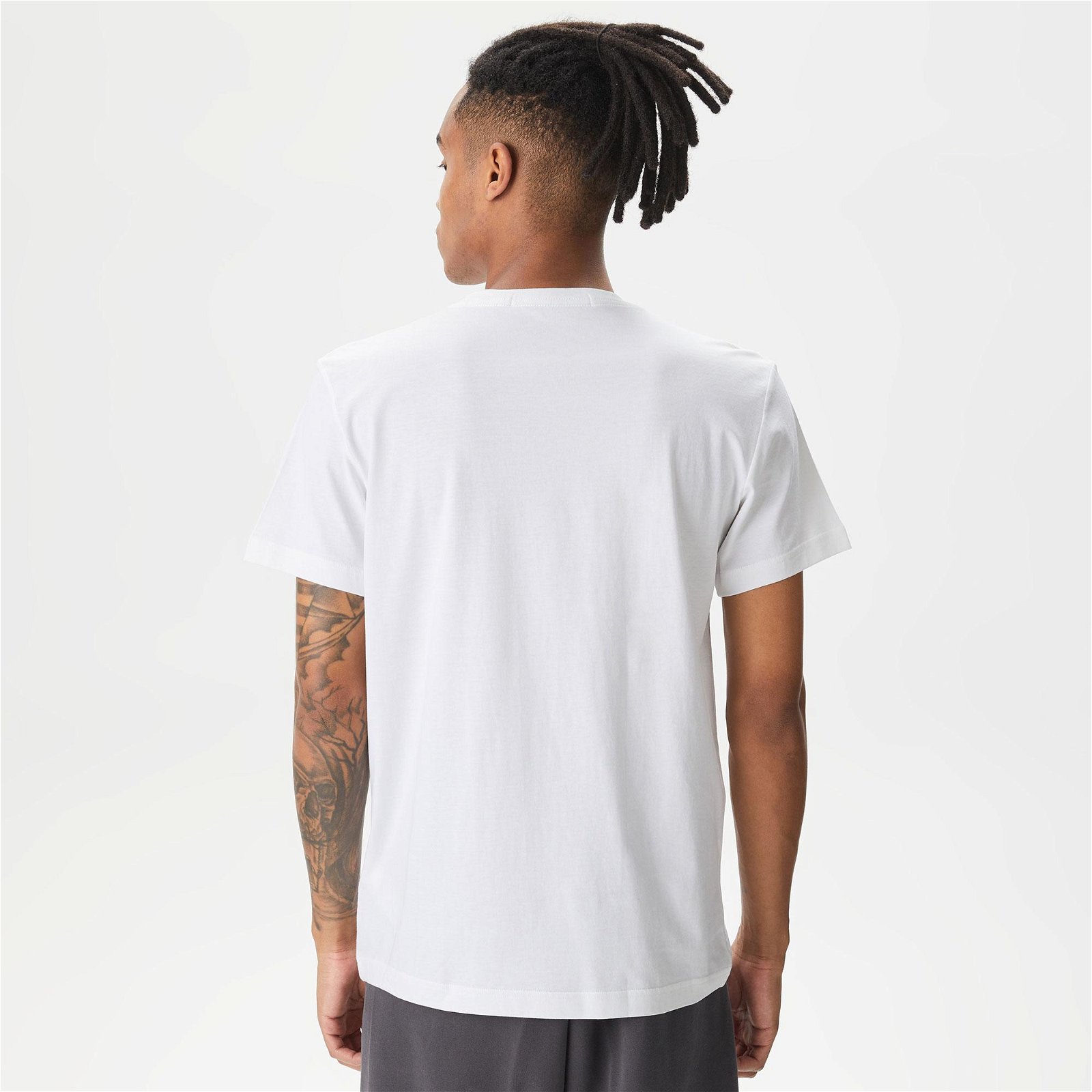 Calvin Klein Jeans Cap Warm Weather Erkek Beyaz T-shirt